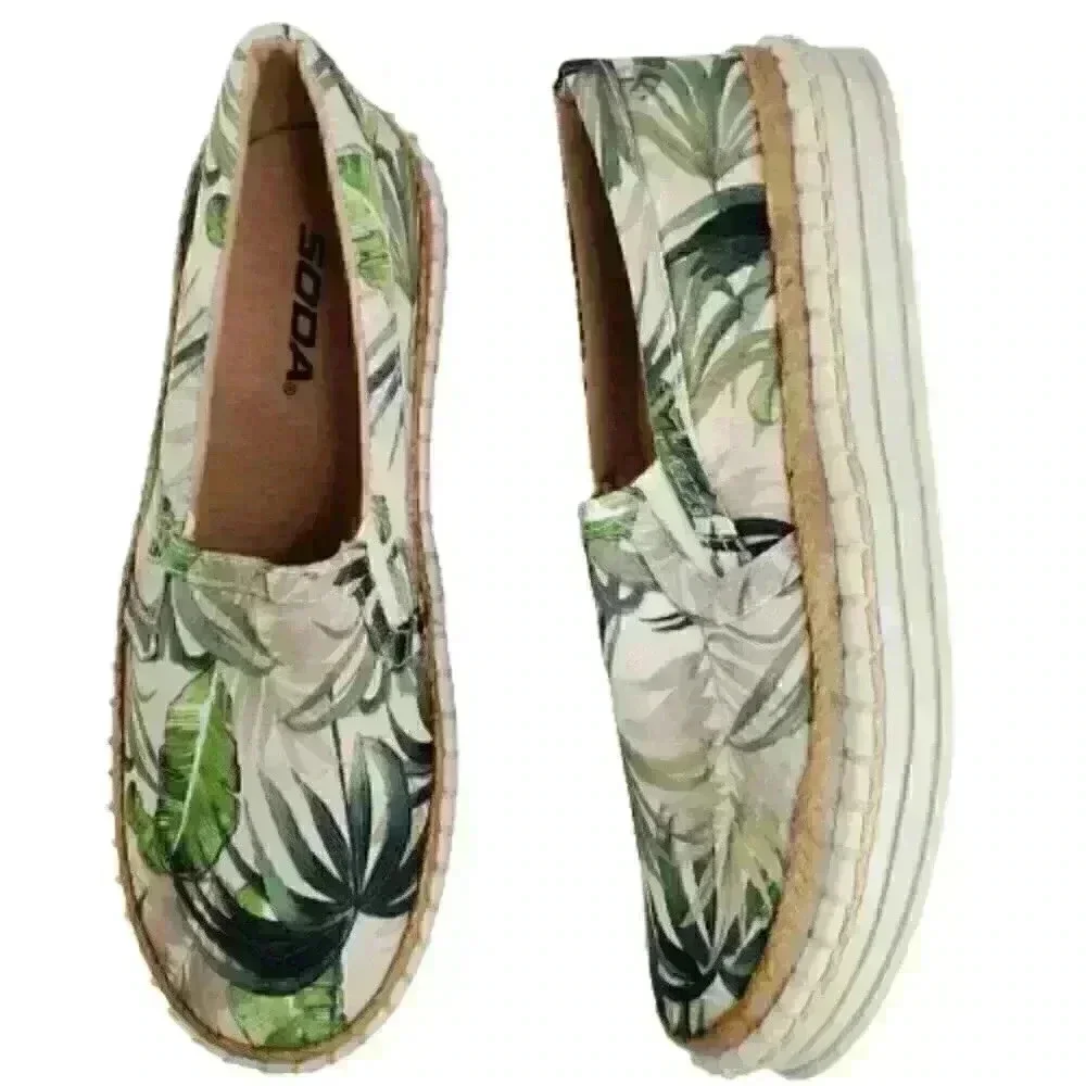 Soda Phenix Women's Espadrilles Slip-On Loafer